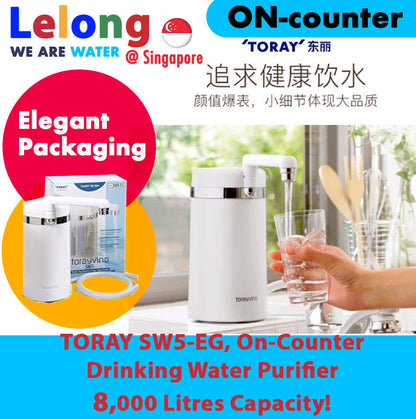 TORAYVINO SW5-EG ON-COUNTER-TOP WATER PURIFIER
