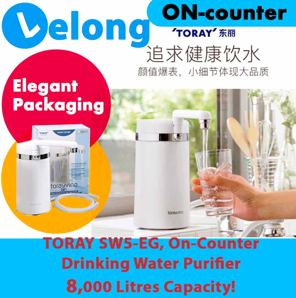 TORAYVINO SW5-EG ON-COUNTER-TOP WATER PURIFIER
